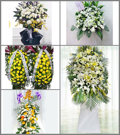 江苏连云港白事花篮预定